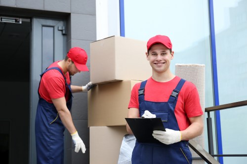 Professional same day removals team loading furniture in Ruislip
