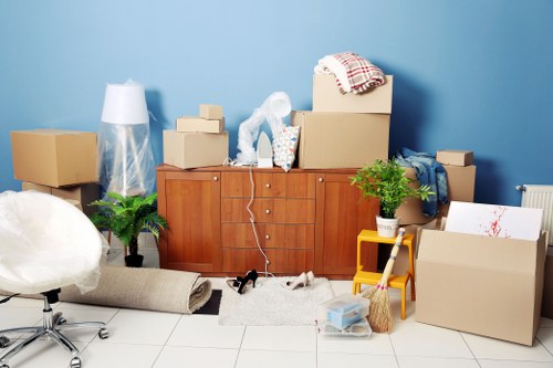 Man with van removal service supporting a local move in Ruislip