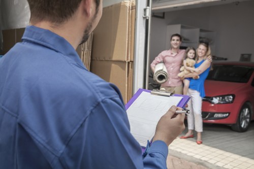 Man with van helping with a local move in Ruislip