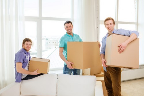 Quotation and booking confirmation paperwork for a house move