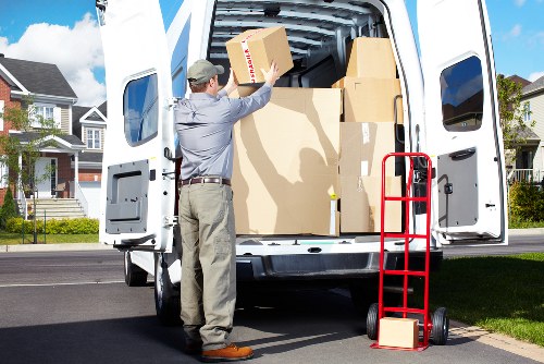 Commercial moving van transport for Ruislip business relocation
