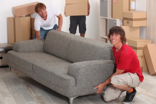 Moving furniture from a Ruislip home with careful handling