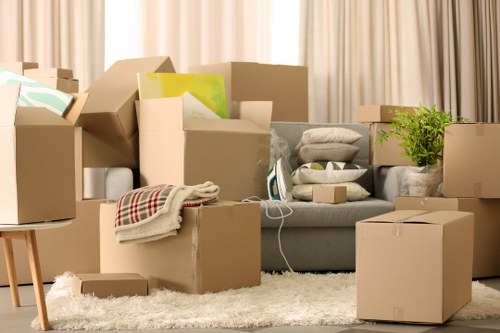 Removal company quote details for a Ruislip property move