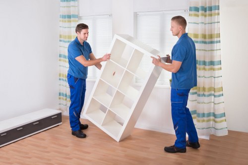 Careful handling of household items during a Ruislip move