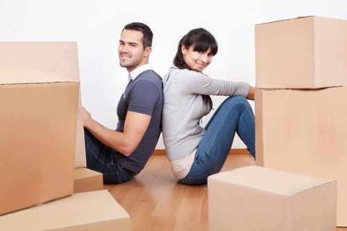 Local movers handling bulky household furniture in Ruislip